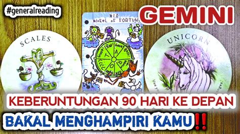 Hari Ke Depan Gemini Keberuntungan Yg Menghampiri Kamu