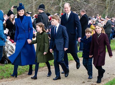 Prince George Louis And Princess Charlottes 2023 Christmas Walk Photos