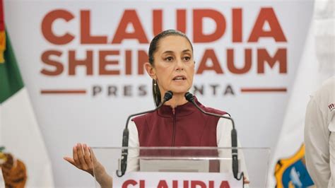 Sheinbaum alista queja ante el INE contra líder nacional del PAN La