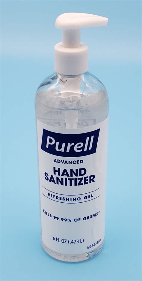 Purell Advanced Hand Sanitizer 16oz Pump Bottle Case Of 20