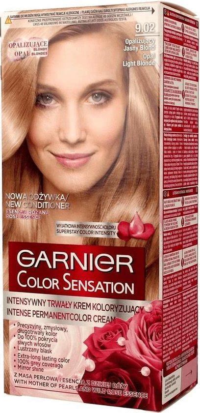 Garnier Color Sensation Hair Dye 9 02 Iridescent Bright Blond Bol