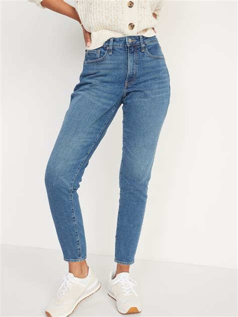 Curvy High Waisted Og Straight Ankle Jeans Old Navy