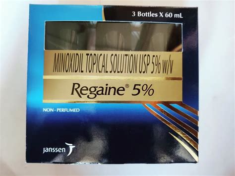 Regaine Minoxidil Topical Solution USP For Used To Stimulate Hair