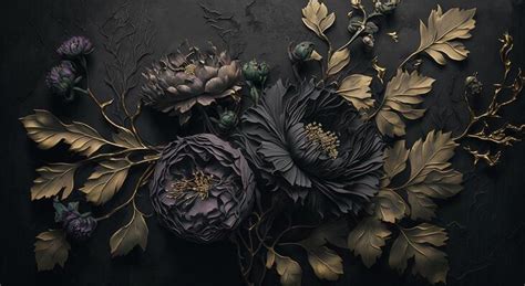 Dark Floral Background Stock Photos, Images and Backgrounds for Free ...