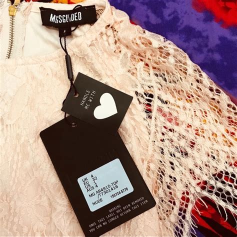 Missguided Tops Nwt Missguided Scallop Nude Crop Top Us Uk 4 Poshmark