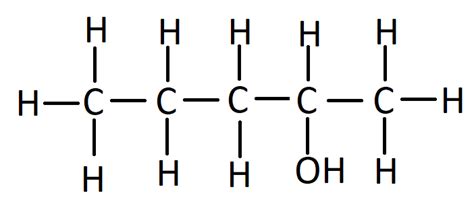 Draw A Molecule Of Pentanol