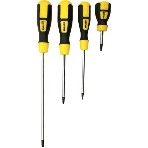 Fuller Robertson Screwdriver Set 4pc | Bunnings Warehouse