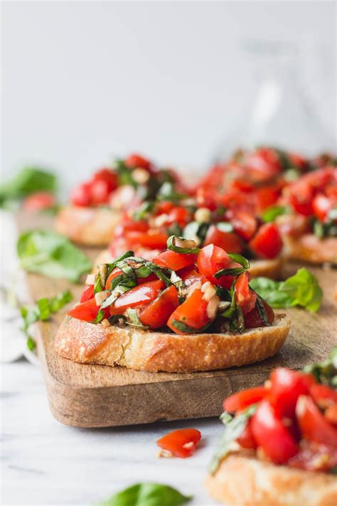 Balsamic Bruschetta On Crostini A Flavorful Quick And Easy Appetizer