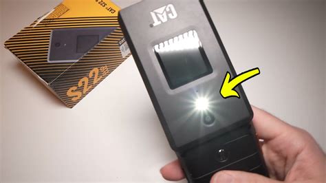 How To Turn On Off The Flashlight Of Cat S22 Flip Phone Youtube