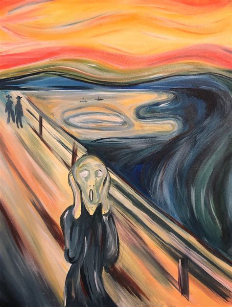 The Scream Painting By Edvard Munch Original