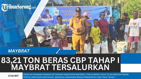 Ton Beras Tuntas Disalurkan Program Cbp Tahap I Di Maybrat Youtube