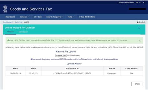 File Gstr 3b Online On Gst Portal Or Using Offline Tool Learn By Quicko