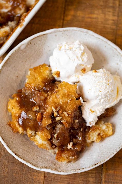 Easy Pecan Cobbler Recipe With Gooey Rich Filling Dinner Then Dessert