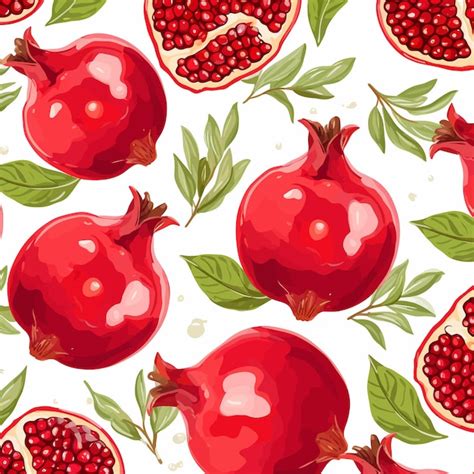 Premium Vector Seamless Pattern With Berries Vector