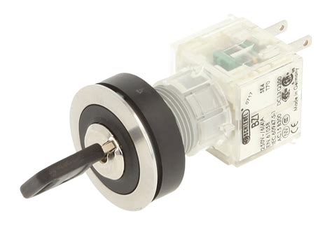 Club 23001497 Master Key Switch Rastend Stainless Steel 2 Positions