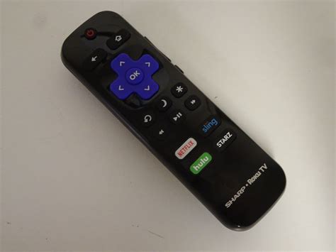 398GR10BESPN0002 LC RCRUS 18 Sharp Roku TV Remote Netflix Sling Hulu