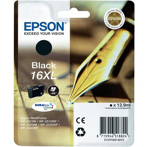 Original Epson Xxl Black Extra High Capacity Ink Cartridge