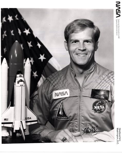 Signed Photograph Of Nasa Shuttle Astronaut Mark C Lee By Lee Mark C