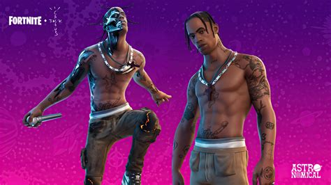 Travis Scott, Fortnite, Fortnite Battle Royale, Video Game, Skin, Outfit 4k, HD Wallpaper | Rare ...