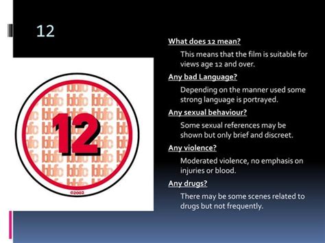 British Broad Of Film Classification Ppt