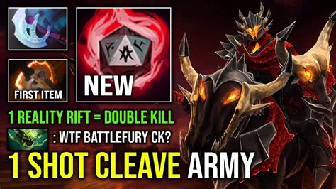 NEW First Item Battle Fury Cleave Illusion 1 Reality Rift Double Kill