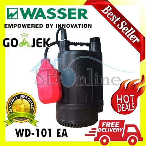 Jual Pompa Celup Wasser WD 101 EA Submersible Pump Non Filter Automatic