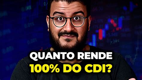 O Que Do Cdi Quanto Rende Por M S Como Calcular O Cdi Youtube