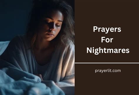 33 Effective Prayers For Nightmares 2025 PrayerLit