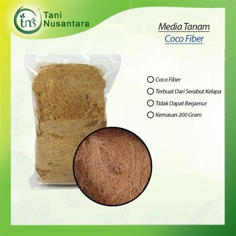 Jual Media Tanam Cocofiber Coco Fiber Serabut Kelapa Ijuk Kelapa Di