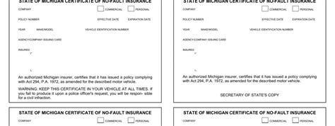 Michigan No Fault Insurance ≡ Fill Out Printable Pdf Forms Online