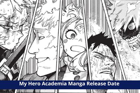 My Hero Academia Chapter Release Date And Time Manga Reddit