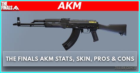 Akm Guide In The Finals Stats Skins Pros And Cons