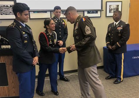 Central Catholic High School Jrotc Visited By Tradoc Csm Daniel Hendrix