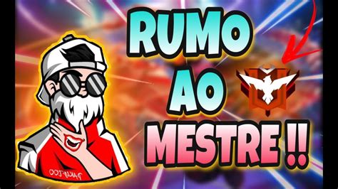 Free Fire Ao Vivo Rumo Ao Mestre Hoje Sai O Mestre Kkk Nova Skin