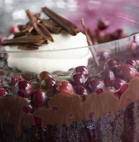 Chocolate Cherry Trifle Recipe