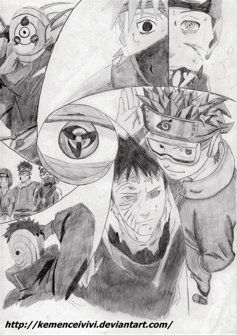 Obito Uchiha draw by KemenceiVivi on DeviantArt