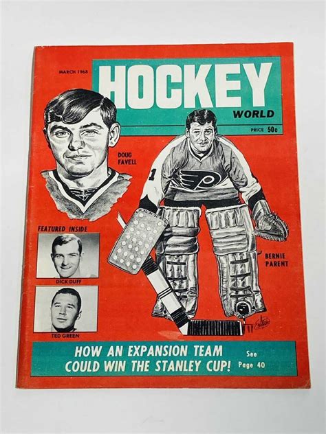 Best 1968 Nhl Hockey World Magazine for sale in Winkler, Manitoba for 2023