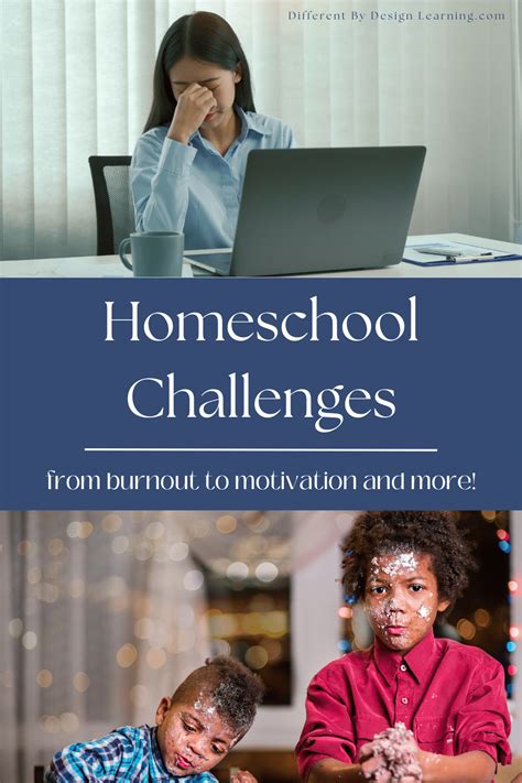 Common Homeschooling Challenges From Burnout To Motivation Different