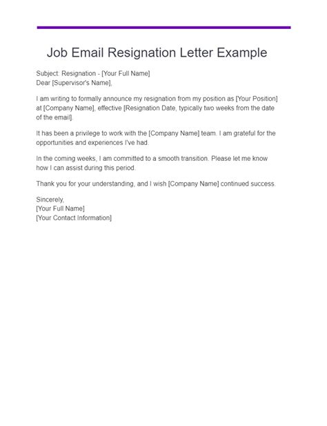 18+ Email Resignation Letter Examples, How to Write, Tips | Examples