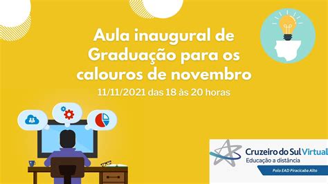 Aula Inaugural Explica Es Para Os Alunos De Gradua O Ingressantes