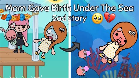 Mom Gave Birth Under The Sea Toca Life Story Toca Boca Youtube