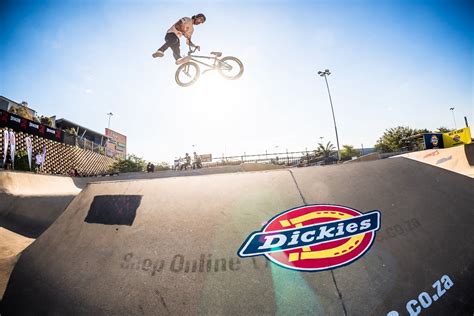 Dickies And First Ever South African Pro Bmx Freestyle Champion Compete