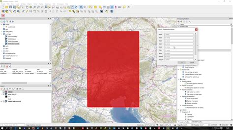 Qgis Layer Extent Tool For Raster And Vector Layers Youtube