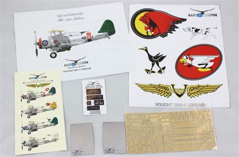 Lukgraph Vought Sbu 1 Corsair Works In Progress Large Scale Planes