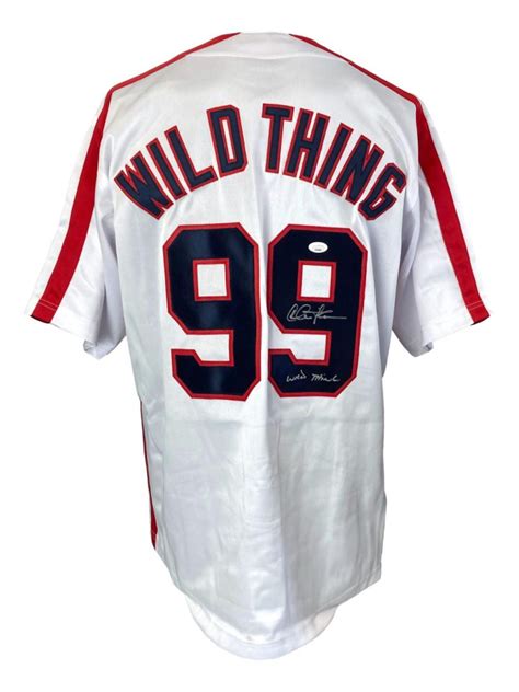 Charlie Sheen Signed Jersey Inscribed "Wild Thing" (JSA) | Pristine Auction