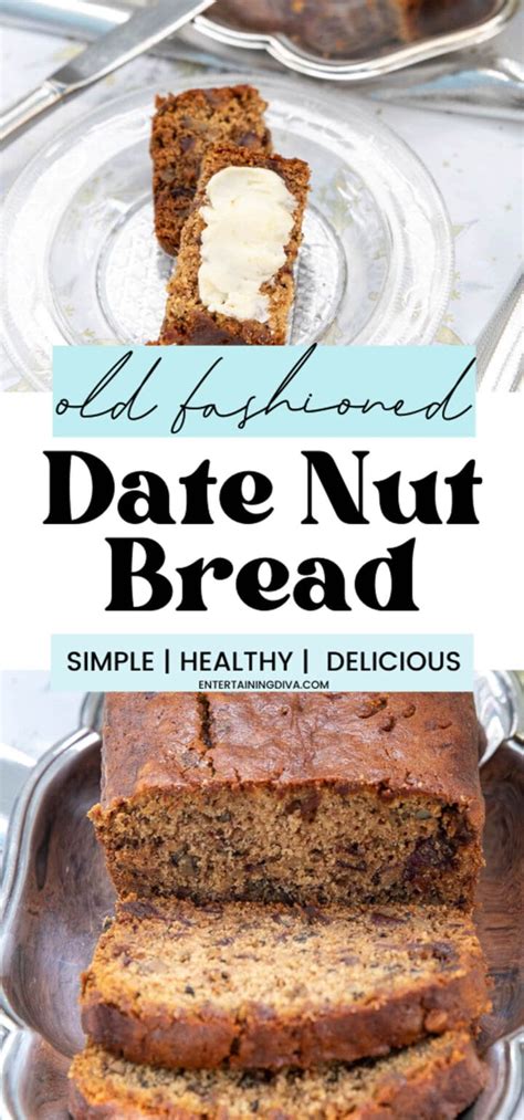 Easy Old Fashioned Date Nut Bread