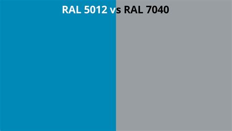 Ral 5012 Vs 7040 Ral Colour Chart Uk