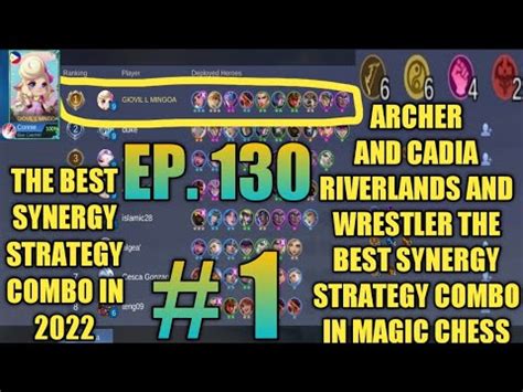 Ep Archer And Cadia Riverlands And Wrestler Combo The Best Synergy