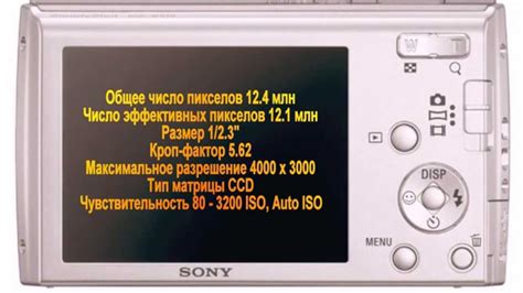 Sony Cyber Shot Dsc W510 Youtube