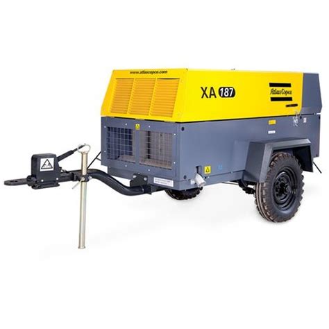 Atlas Copco Xas187 Medium Compressors Maximum Flow Rate 412 Cfm